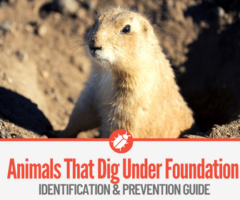 7 Animals That Burrows & Digs Under Concrete Foundation